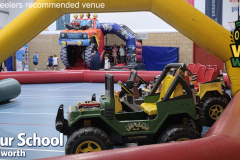 kids-jeep-driving-parties-with-bouncy-castle-surrey-tadworth-aberdour-school