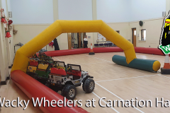 Mini Jeep driving circuit at Carnation Hall near Ascot