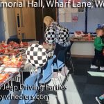 the foyer of Wendover Memorial Hall is big enough to hold the birthday tea in, but there is also a separate room for hire.