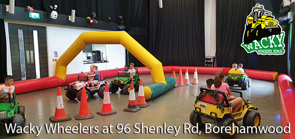 Kids driving party in Borehamwood