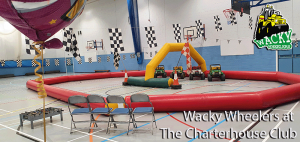 A Wacky Wheelers Kids Driving Activity Party at Charterhouse School Godalming