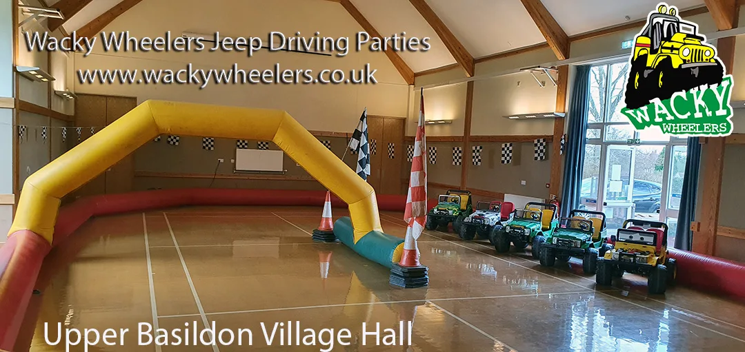 Kids driving activity parties in Upper Basildon Village Hall, Berkshire