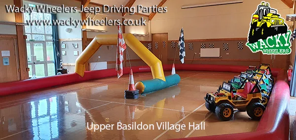 Wacky Wheelers Children's parties at Upper Basildon Village Hall 