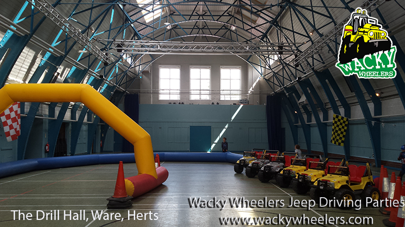 kids go kart party at Ware Drill Hall Herts